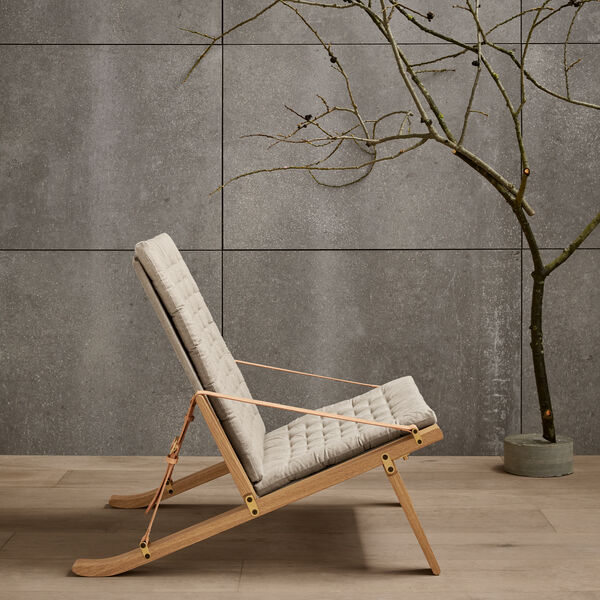 FK11 Plico loungestol, oljad ek/natur, Carl Hansen & S&oslash;n