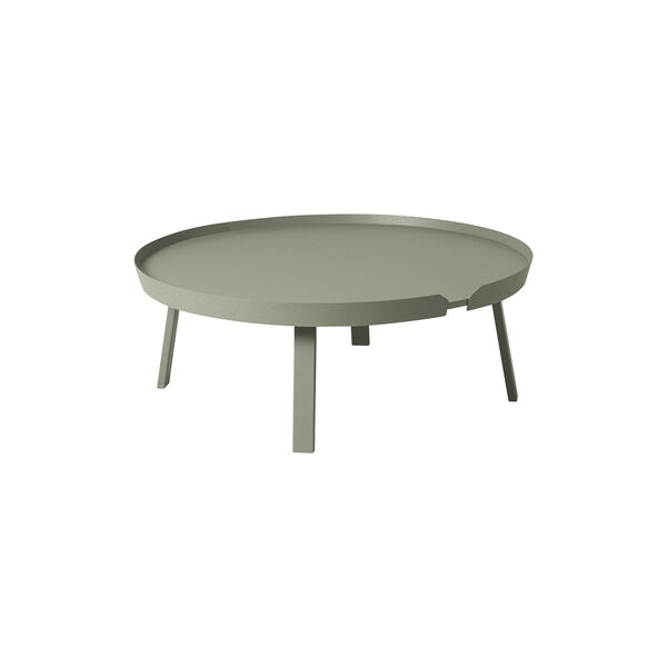 Around Coffee Table, dusty green, Muuto