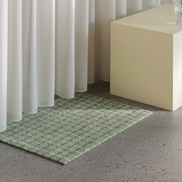 Grid Matcha Lemon Doormat, Heymat