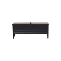 A Line Storage Bench, black A Line Storage Bench, black, Form & Refine
