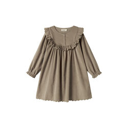 Delina LS Dress, mud Delina LS Dress, mud, MarMar Copenhagen