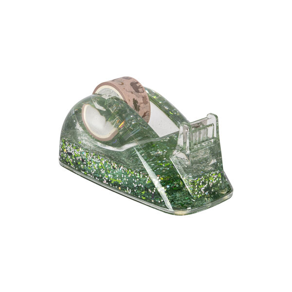 Sparkle Splash Tape Dispenser, green, Konges Sl&oslash;jd