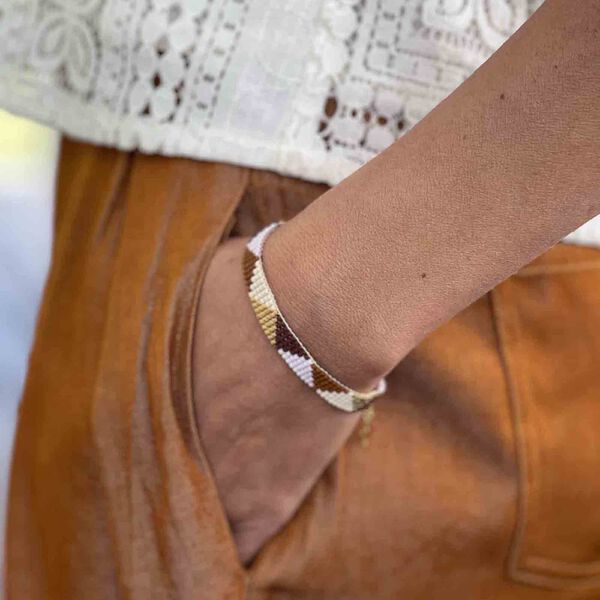 Janis armband, cappuccino, Nuni Copenhagen