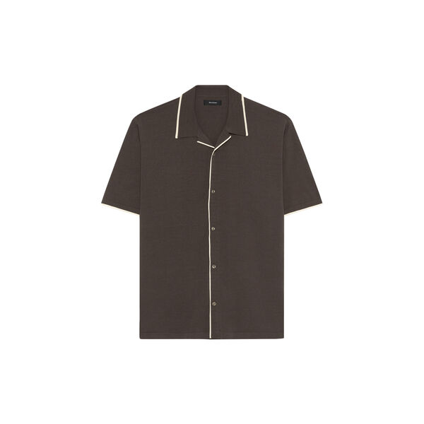 MApolomin Shirt, chocolate brown, Matinique