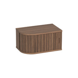 BPS129 Bedside Left/Right, oiled walnut, Bernh. Pedersen & S&oslash;n