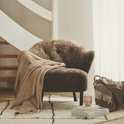 Arequipa Throw, 00284 walnut brown Arequipa Throw, 00284 walnut brown, Silkeborg Uldspinderi
