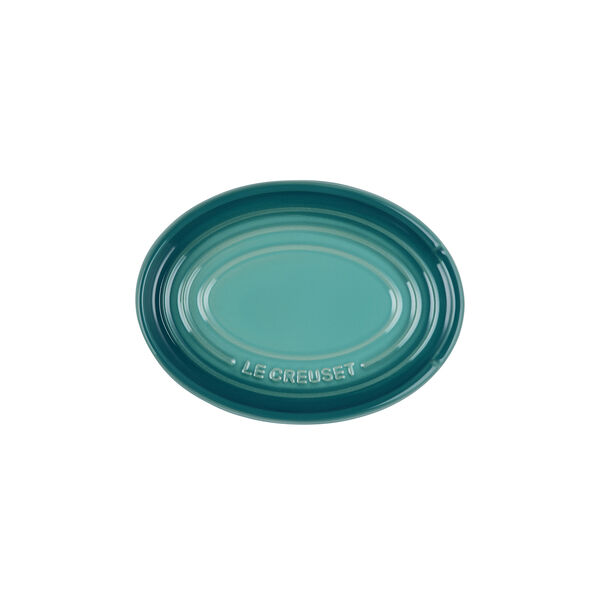 Oval grytskedh&aring;llare, bleu riviera, Le Creuset