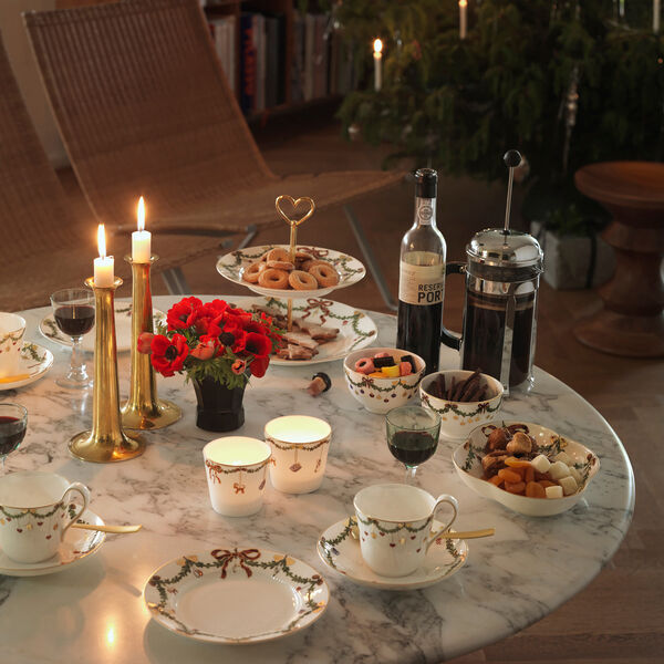 Star Fluted Christmas serveringskopp, 2 st. Star Fluted Christmas serveringskopp, 2 st., Royal Copenhagen