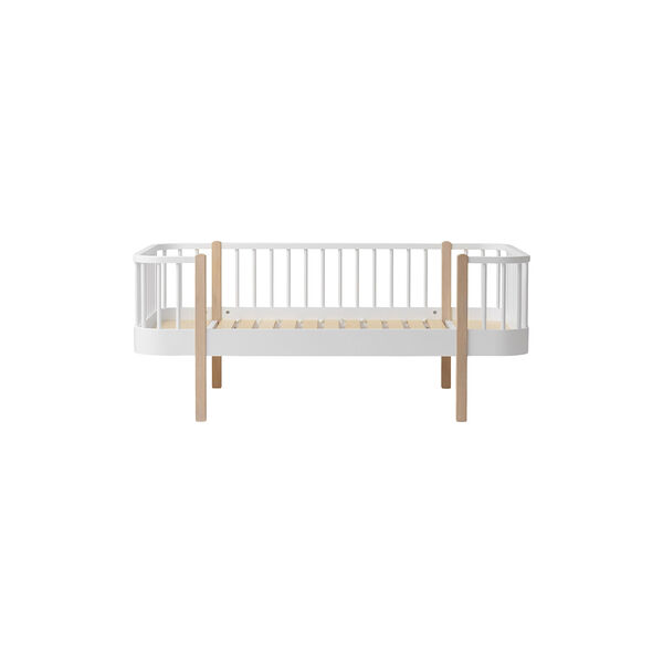 Wood Original Junior Day Bed 90x160 cm, white/oak Wood Original Junior Day Bed 90x160 cm, white/oak, Oliver Furniture