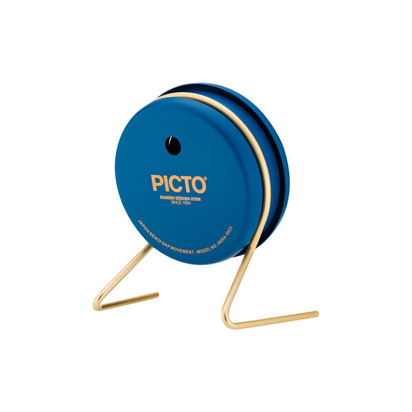 PICTO Table Clock, royal blue, PICTO