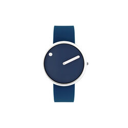 Picto armbandsur 40 mm, navy bl&aring;/st&aring;l, Picto