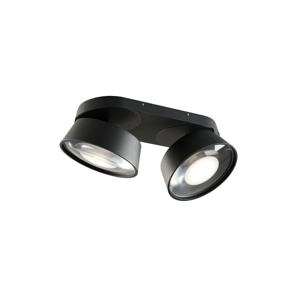 VANTAGE 2+ taklampa, Svart, LIGHT-POINT
