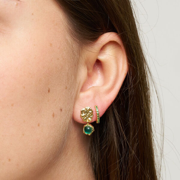 Noora post &ouml;ronh&auml;ngen, rainbow moonstone, Pure by Nat