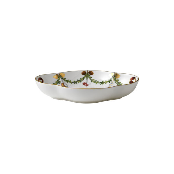 Star Fluted Christmas fat, 22 cm Star Fluted Christmas fat, 22 cm, Royal Copenhagen