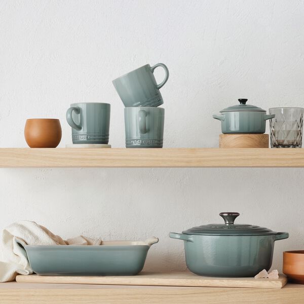 Signature gjutj&auml;rn djup stekpanna &Oslash; 26 cm, sea salt, Le Creuset