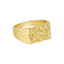 Signet ring, guld, Pure by Nat