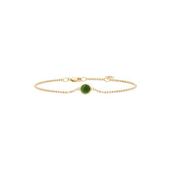 Primini Bracelet, gold/moss green, Julie Sandlau