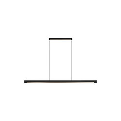 INLAY S1400 LINEAR pendel, matt black/satin gold, LIGHT-POINT