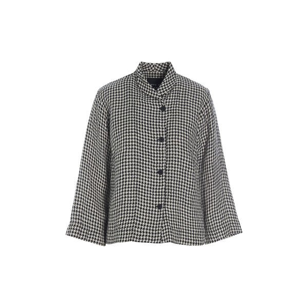 Chesu kort jacka, black/ivory pepita, BITTE KAI RAND