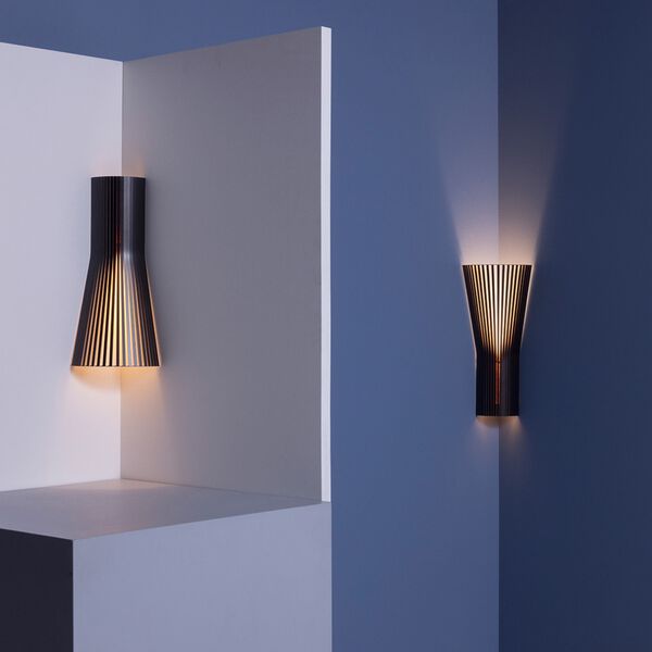 Secto Small 4237 Corner Lamp, black, Secto Design
