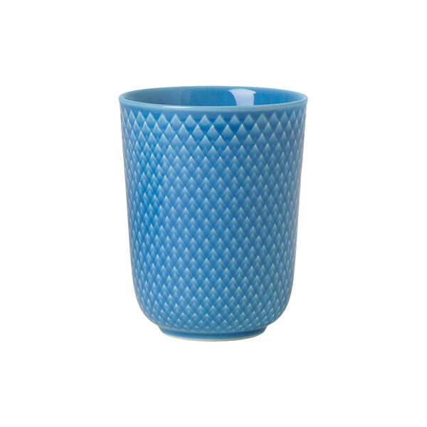 Rhombe Color mugg, blå, Lyngby Porcelæn