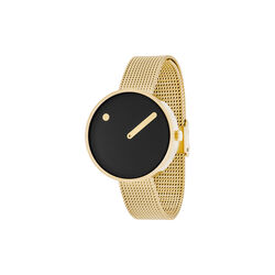 Picto armbandsur, black/gold, PICTO