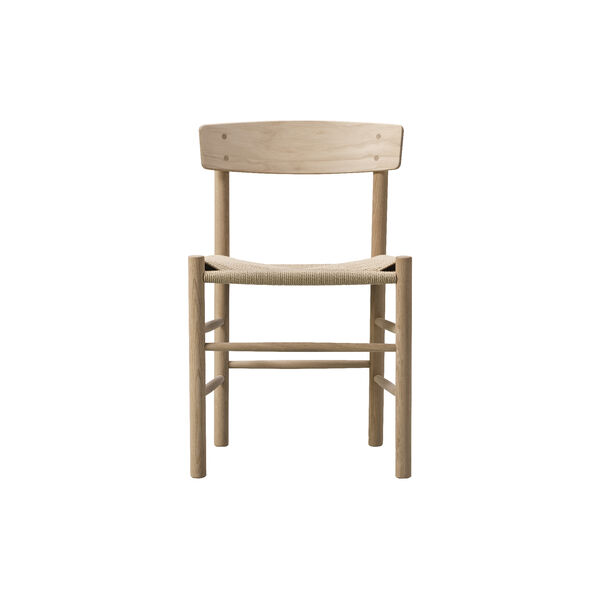J39 Mogensen Chair, light oiled oak/natural, Fredericia Furniture