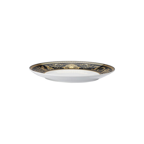Plate 21 cm, virtus gala black, Rosenthal x Versace
