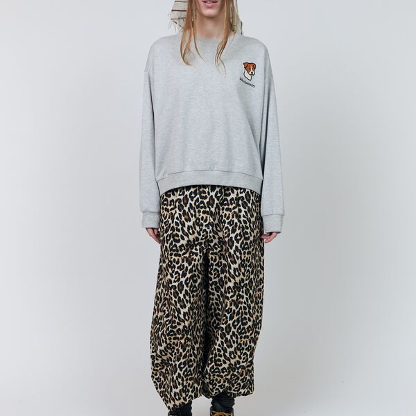 SydneyLL Dog Sweatshirt LS, light grey melange, Lollys Laundry