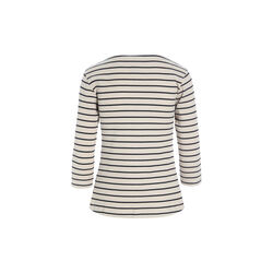 Globe stripe blouse, black/ivory stripe, BITTE KAI RAND
