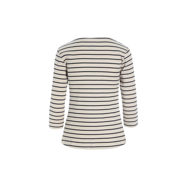 Globe stripe blouse, black/ivory stripe, BITTE KAI RAND
