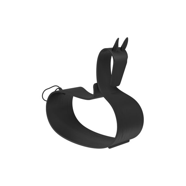 Rocking Horse, black ash, Fritz Hansen