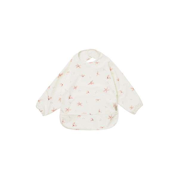 Sleeved Bib, windflower creme, Cam Cam Copenhagen