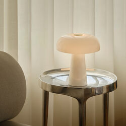 Glossy Mini bordslampa, vit, Design For The People