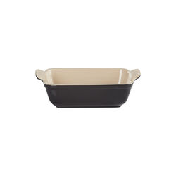 Heritage rektangulärt fat 19 cm, black, Le Creuset