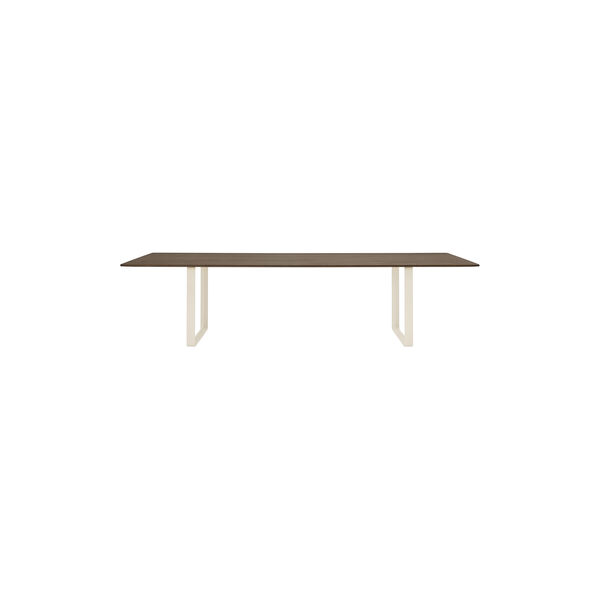 70/70 Table, solid smoked oak/sand, Muuto