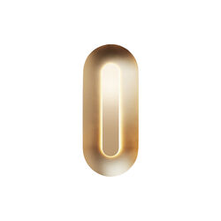 Sasi Large Wall Lamp, brass, Nuura