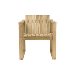 BK10 matbordsstol, obehandlad teak, Carl Hansen & S&oslash;n