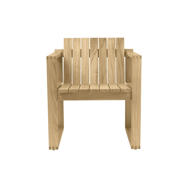BK10 matbordsstol, obehandlad teak, Carl Hansen & S&oslash;n