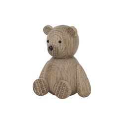 Teddy träfigur, ek, Lucie Kaas
