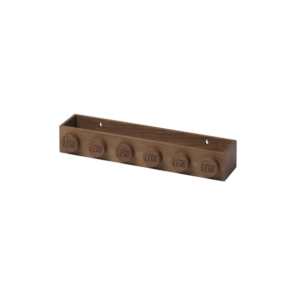 LEGO® 1x6 bokhylla, mörkbetsad ek LEGO® 1x6 bokhylla, mörkbetsad ek, Room Copenhagen