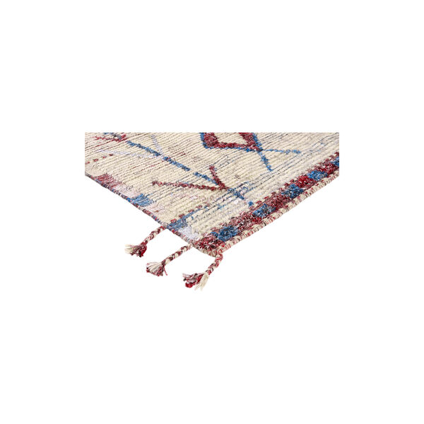 Tribe Rug, ivory red, Rezas