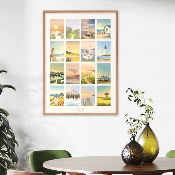 Images of Denmark #2 Poster, ViSSEVASSE