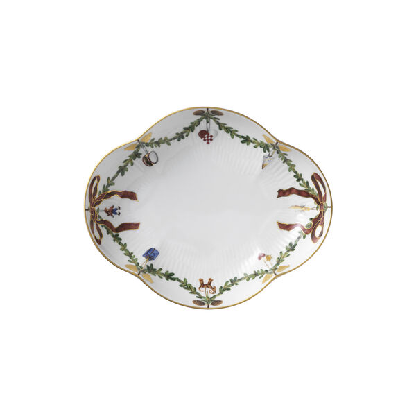 Star Fluted Christmas fat, 22 cm Star Fluted Christmas fat, 22 cm, Royal Copenhagen