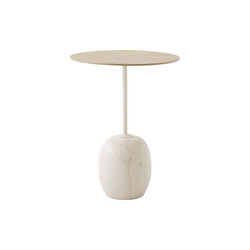 Lato Table LN8 Lounge Table, Crema Diva marble/oak, &Tradition