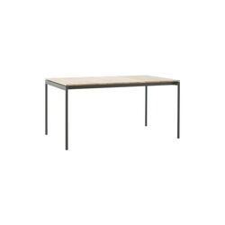 Ville AV25 Outdoor Dining Table, bronze green, &Tradition
