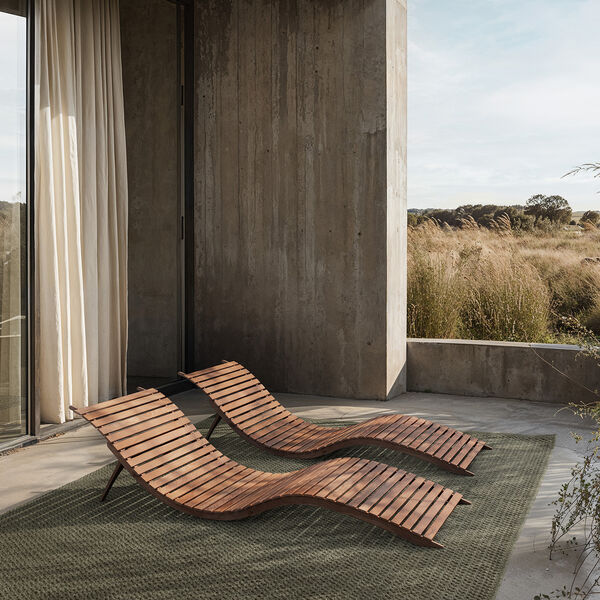 Helix Haven golvmatta, green, Linie Design