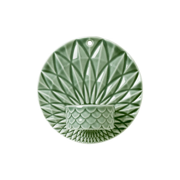 Pipanella Wall Votive Scales v&auml;rmeljush&aring;llare, green, Dottir Nordic Design