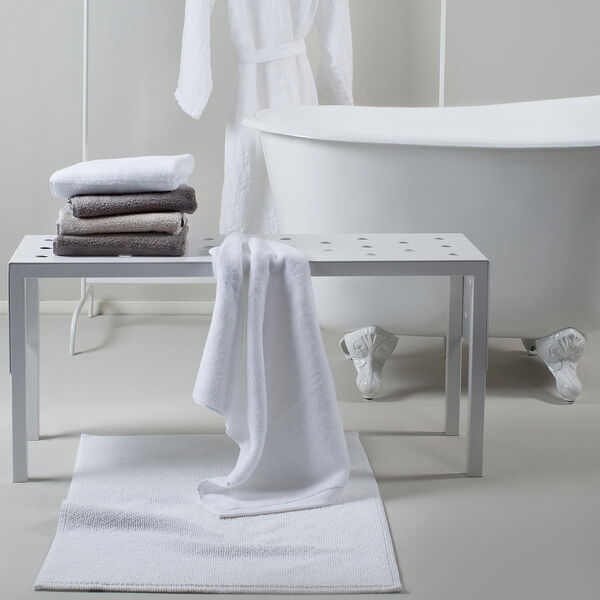 Max badrumsmatta, white, Himla