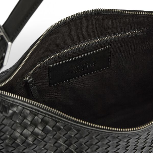 TribecaMBG Bag Weave, black, Markberg